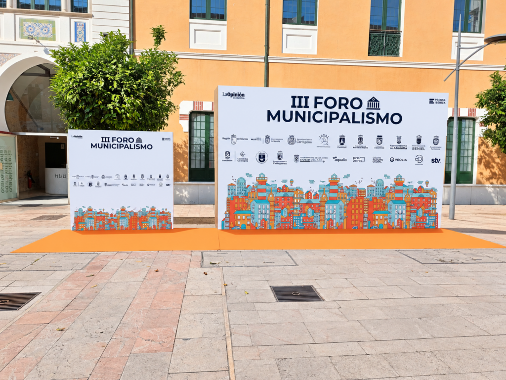 Stands y escenografía