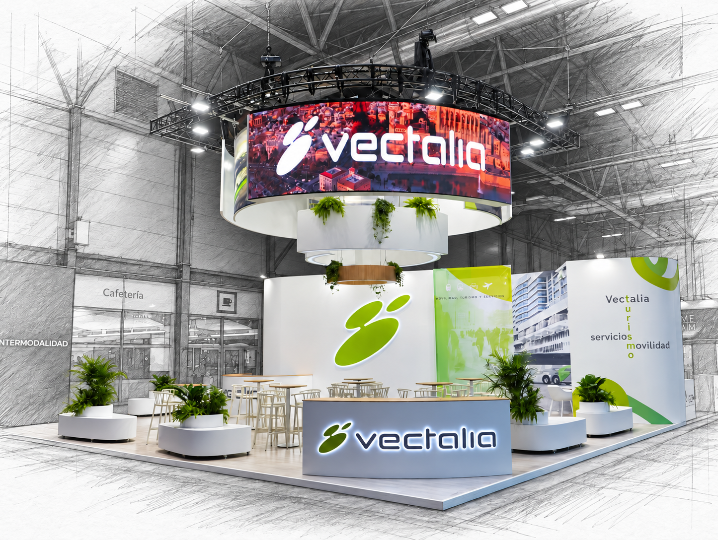 diseño y montaje de stands